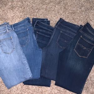 BUNDLE- 5 pairs of New York & Co. Jeans